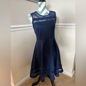 Navy Blue Dress